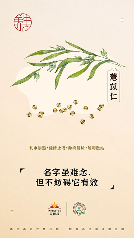 【薏苡仁】<br>名字虽难念，但不妨碍它有效