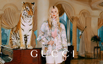 Gucci 新年「老虎驾到」